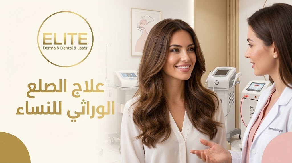 علاج الصلع الوراثي للنساء مع عيادات النخبة