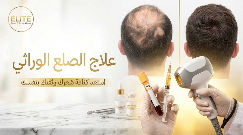 علاج الصلع الوراثي