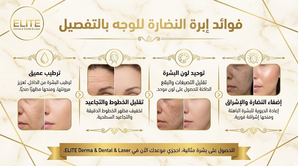 فوائد إبرة النضارة للوجه بالتفصيل