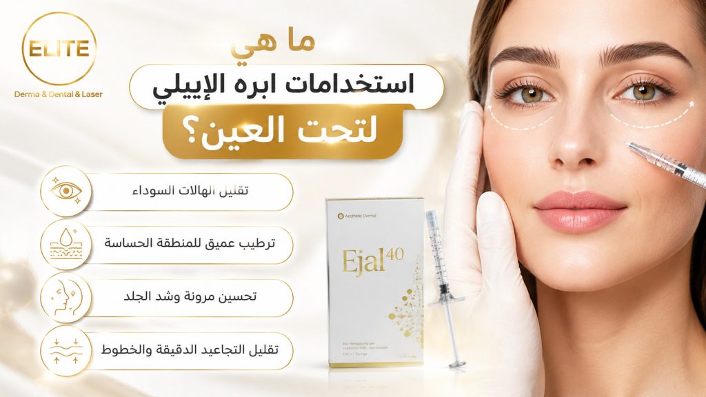 ما هي استخدامات إبرة الإيبلي لتحت العين؟